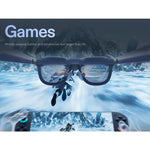 XREAL 1S AR Smart Glasses with X1 Chip (120Hz, Sound by Bose)