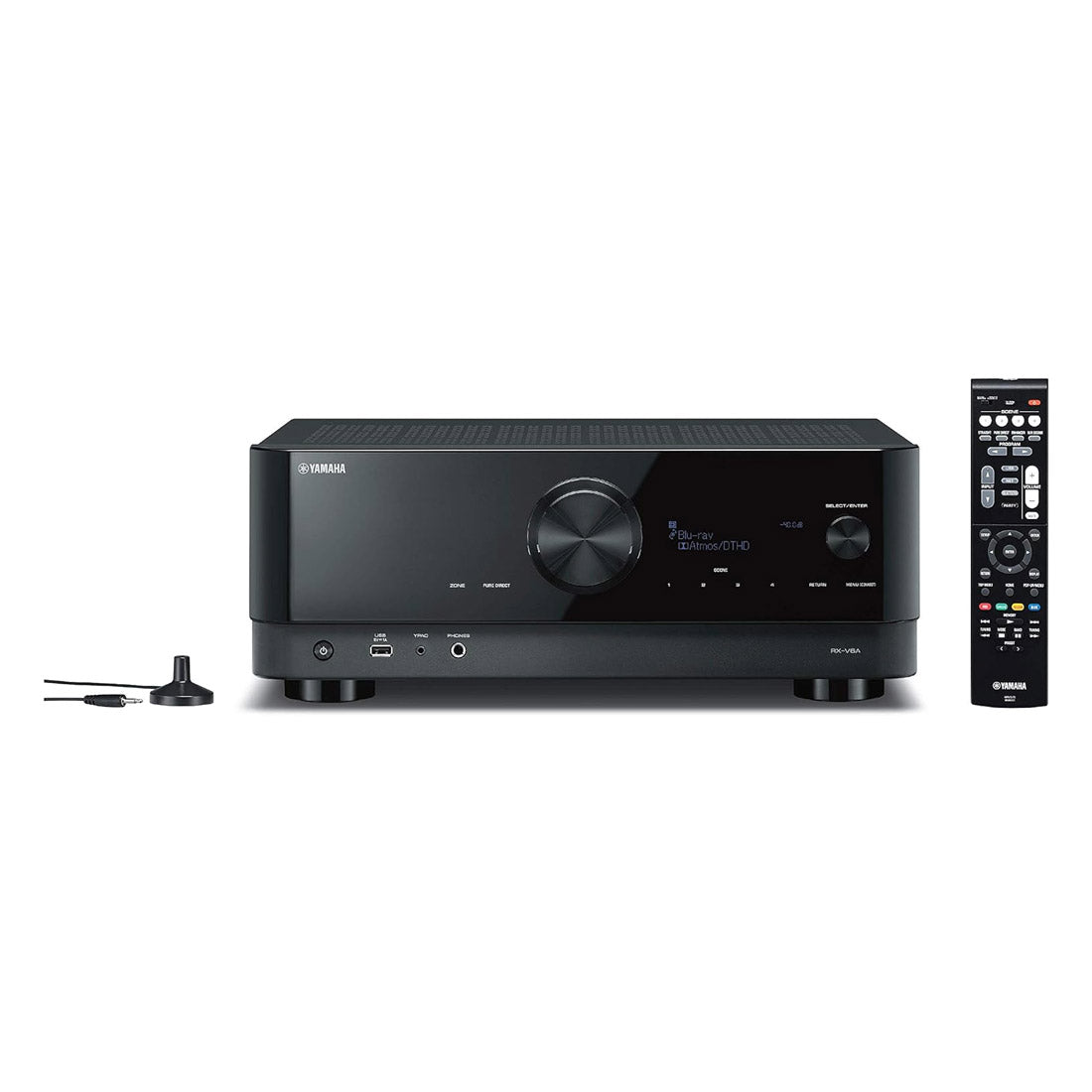 Yamaha RX-V6A 7.2-Channel AV Receiver w/Wi-Fi, Bluetooth Musiccast - Black