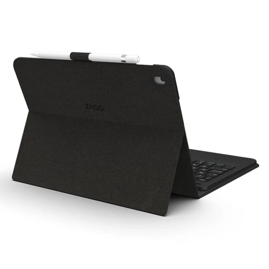 Zagg Messenger Folio Tablet Keyboard for Apple iPad 10.2, Air3 - Charcoal