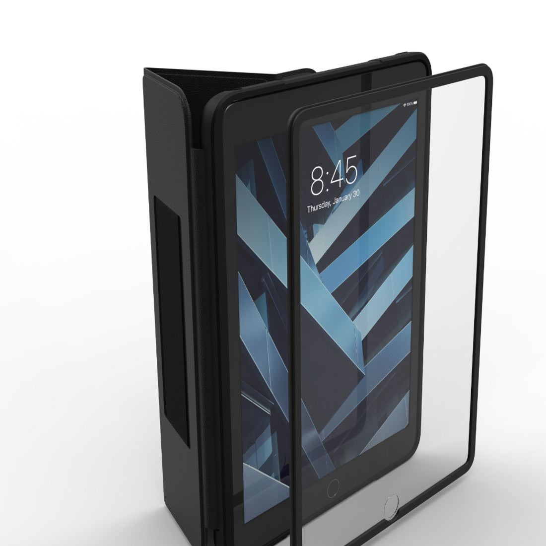 Zagg Rugged Messenger Case for iPad 10.2" (9th/8th/7th Gen) - Charcoal