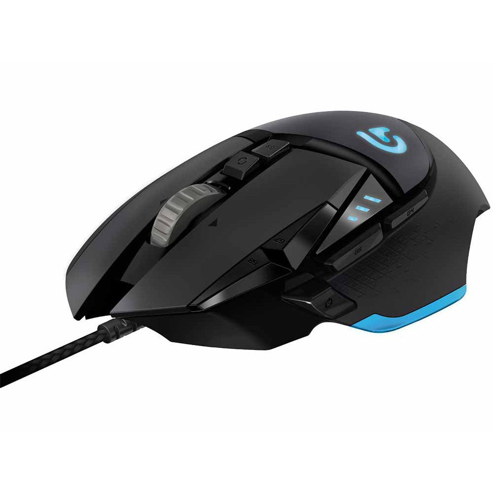 Logitech G502 Proteus Programmable RGB Lighting Spectrum Gaming Mouse