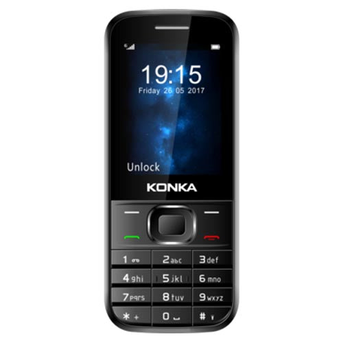 Konka KU9 3G tri-Band big button mobile phone for senior black