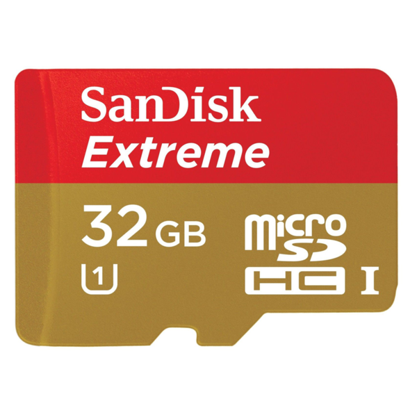 Sandisk microSDXC Extreme / Extreme Pro  Class 10 Memory card for mobile device