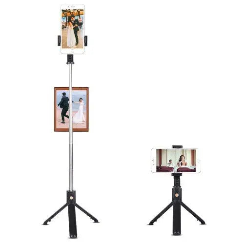 Wireless remote shutter Max 70cm tall desktop stand for smartphone