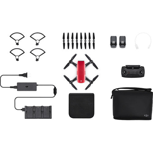 DJI spark Remote Control flying camera selfie drone Fly more Combo w/Extra Case