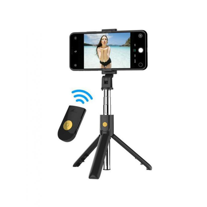 Wireless remote shutter Max 70cm tall desktop stand for smartphone