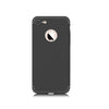 Mooke slim soft matt TPU case for iphone 6 / 6s (4.7") - black