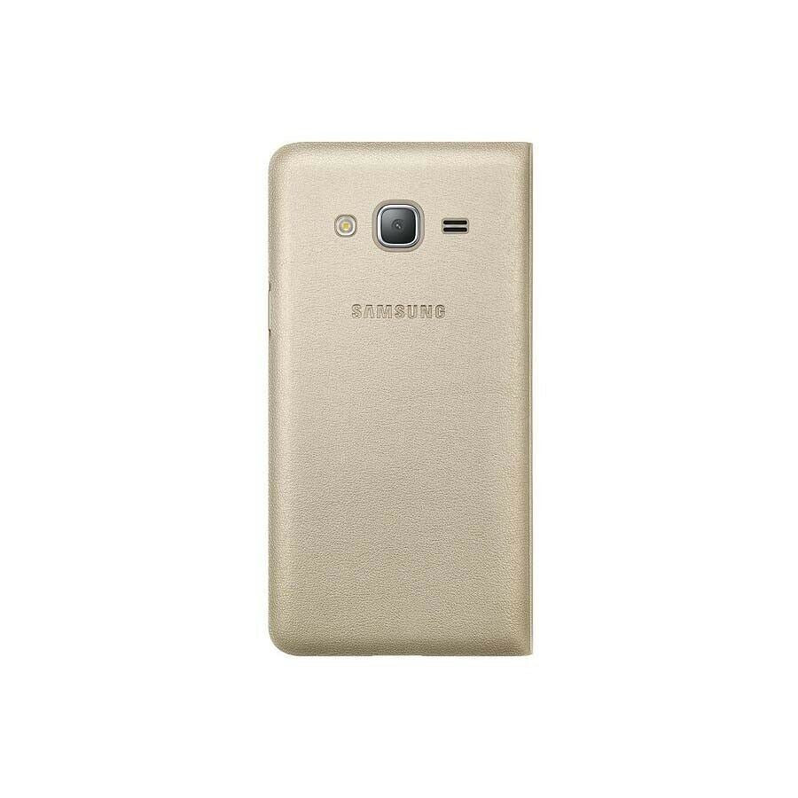 Genuine Samsung Galaxy J3 2016 Flip Wallet Cover Case w/ card slot EP-WJ320