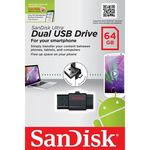 SanDisk Ultra Dual USB 2.0 flash drive for mobile device - :) Phoneinc