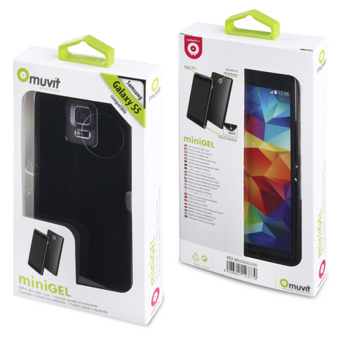 Muvit Samsung Galaxy S5 minigel case black