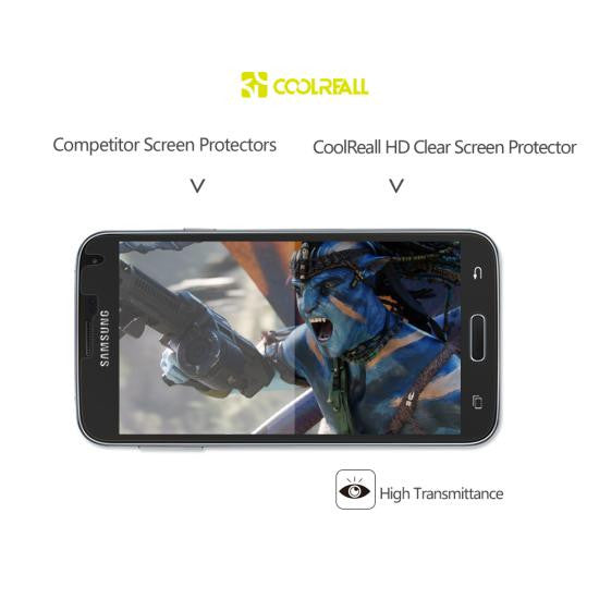 CoolReall™ Samsung Galaxy S5 Premium Ballistic Glass Screen Protector - :) Phoneinc
