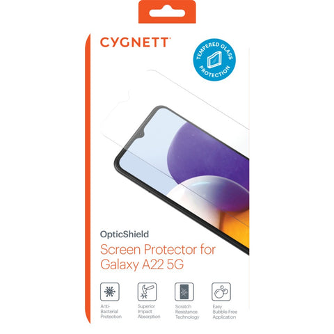 Cygnett OpticShield Glass Screen Protector for Samsung Galaxy A22 5G