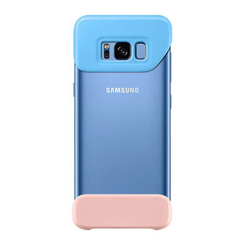 2-Piece Back Cover case for Samsung Galaxy S8 -Violet