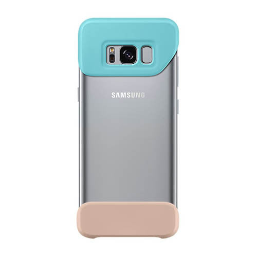 2-Piece Back Cover case for Samsung Galaxy S8 -Violet