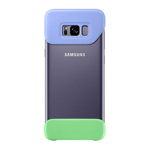 2-Piece Back Cover case for Samsung Galaxy S8 -Violet