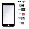 MAIQII™ iPhone 8/7/6s/6 CURVED TEMPERED GLASS SCREEN PROTECTOR Black/Clear or White/Clear
