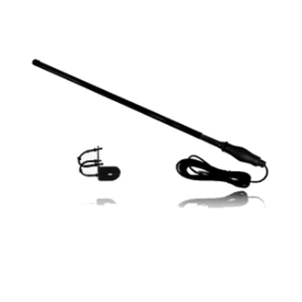 Strike B2 7dBi Heavy Duty Bullbar Mount Antenna - Full Black