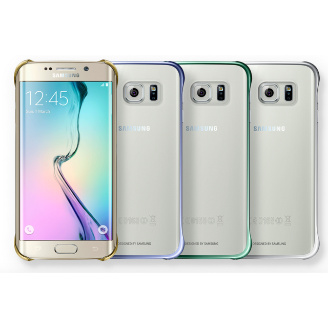 Samsung Galaxy S6 Edge clear back cover