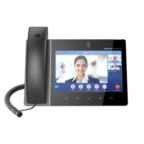 Grandstream GXV3380 16 Line Android IP touch Phone 2MB Camera Bluetooth WiFi POE