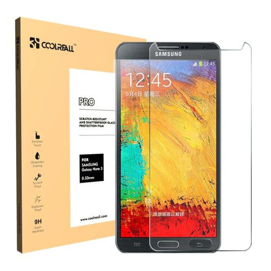 CoolReall™ For Samsung Galaxy Note 3 N9000 5.7 INCH Tempered Glass Screen Protec - :) Phoneinc