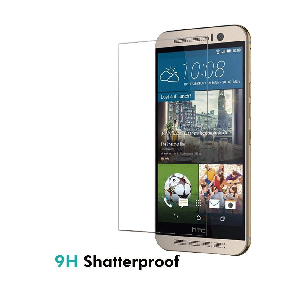 CoolReall™ For HTC ONE M9 Tempered Glass Screen Protector (0.33mm HD Ultra Clear
