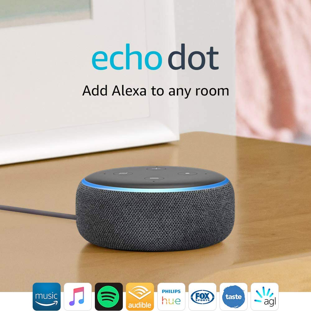 Echo Dot 3rd generation - Amazon Smart Speaker with Alexa voice control