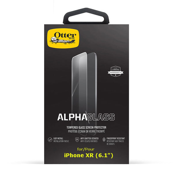 Otterbox Alpha Glass  for iPhone X / Xs (5.8"), Xs Max(6.5") and XR(6.1")