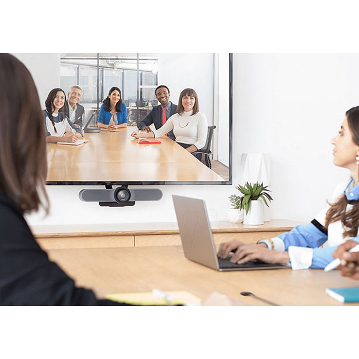 Logitech MeetUp 4K all-in-one conference cam video conferencing for small rooms