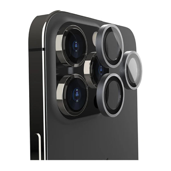 EFM Camera Lens Armour For iPhone 14 Pro (6.1")/iPhone 14 Pro Max (6.7")-Carbon