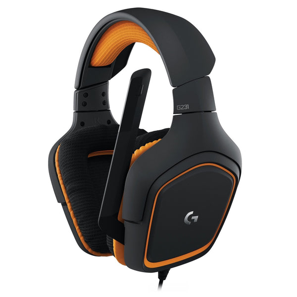 Logitech G231 Prodigy Stereo Gaming Headset with Noise-cancelling Foldable Mic