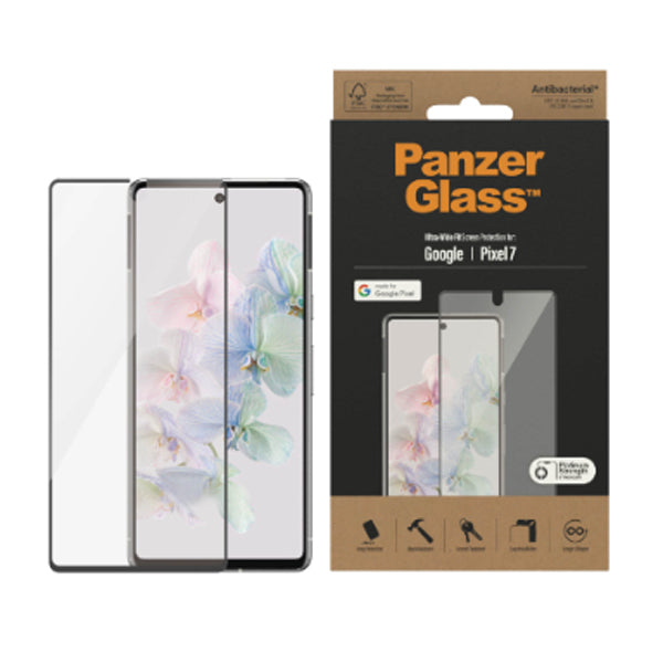PanzerGlass UltraWide Fit SP - Google Pixel 7 (6.3")- Black