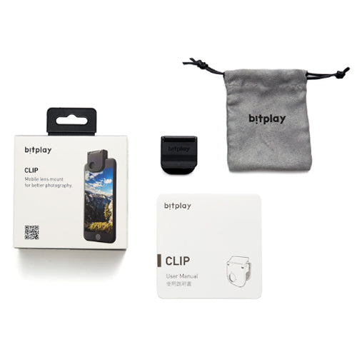 iPhone photography Bitplay CLIP olloclip style clip-on lens holder for iPhone X/8/7/6/6s/SE (2020)