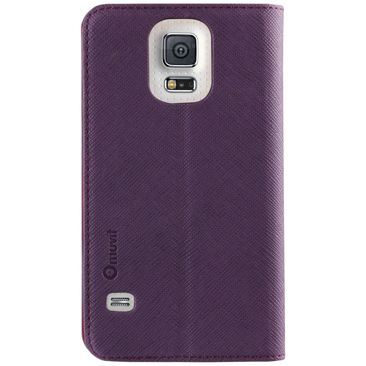 Muvit MUSNS0038 Slim'n' Stand Case for Samsung Galaxy S5 Purple