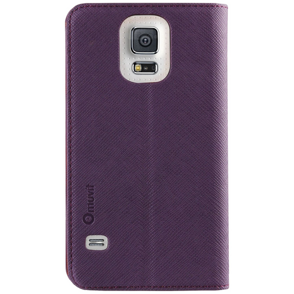 Muvit MUSNS0038 Slim'n' Stand Case for Samsung Galaxy S5 Purple