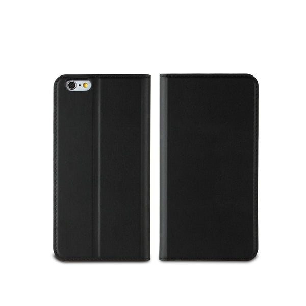 Muvit Black Wallet Folio Stand Case 3 Card Slots Apple Iphone 6/6S - :) Phoneinc
