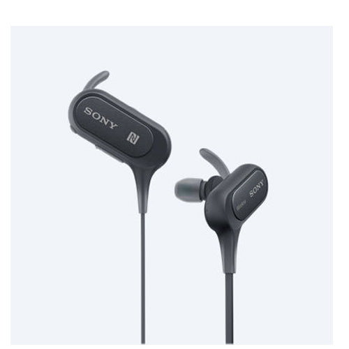 Sony MDR-XB50BS Extra Bass Sports Bluetooth In Ear Headphones Black AU STock
