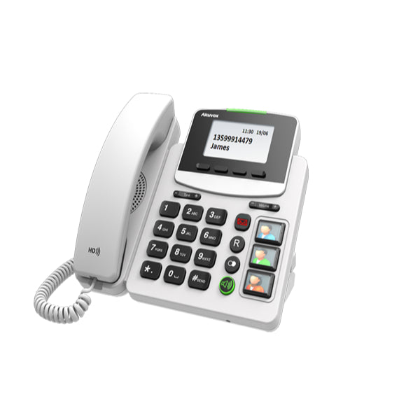 Akuvox R15P Big-button Agecare SIP IP Phone with Loud speakerphone for Seniors