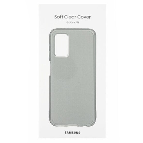 Samsung Galaxy Soft Clear Cover - Black for Galaxy A13  or Galaxy A13 5G