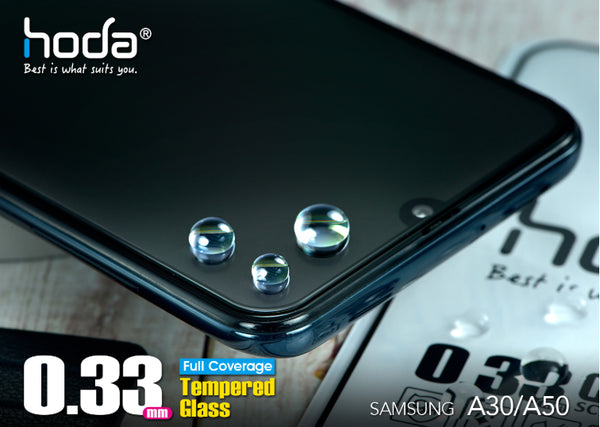 Hoda 0.33mm 2.5D Full Coverage Glass Screen Protector SAMSUNG A50/A50s /A30 /A30s
