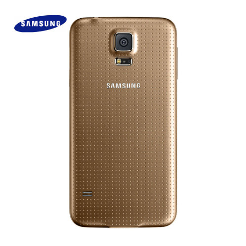 Samsung Galaxy S5 back cover gold