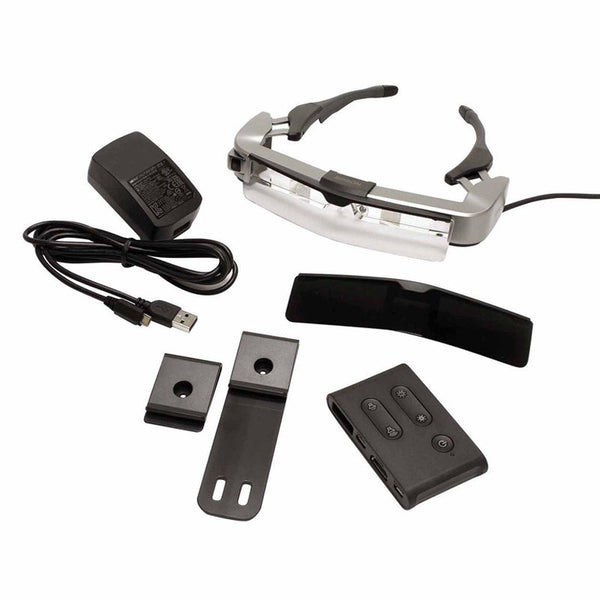 Epson Moverio BT-35E HDMI & USB-C augmented reality AR Smart Glasses with video recording