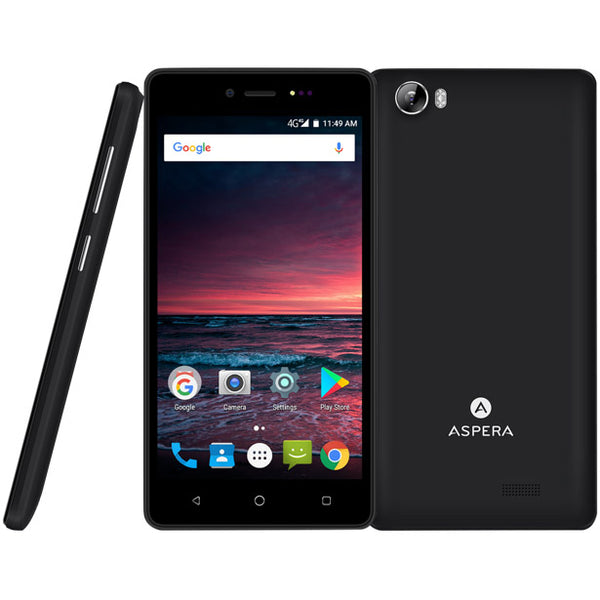 Aspera A50 5" HD 5MP 4G/LTE FM radio Android 7.0 Smartphone unlocked AU warranty