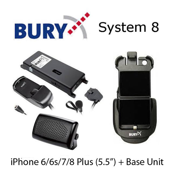 Bury System 8  Take & Talk HandsFree cradle charger  iPhone 6/6s/7/8 Plus (5.5")
