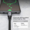 Full-Featured USB-C 100W PD Fast Charging Cable with 4K@60Hz and 10Gbps Data (USB 3.2 Gen2)
