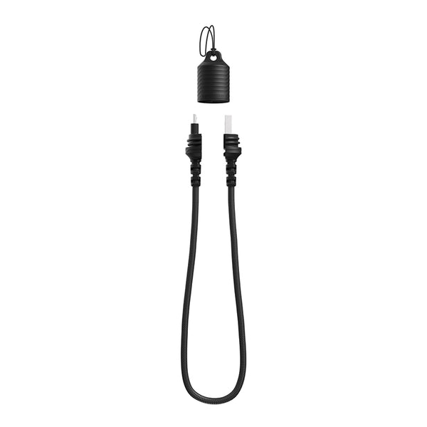 Lifeproof USB A to Type C Lanyard Cable For USB A to C-Black