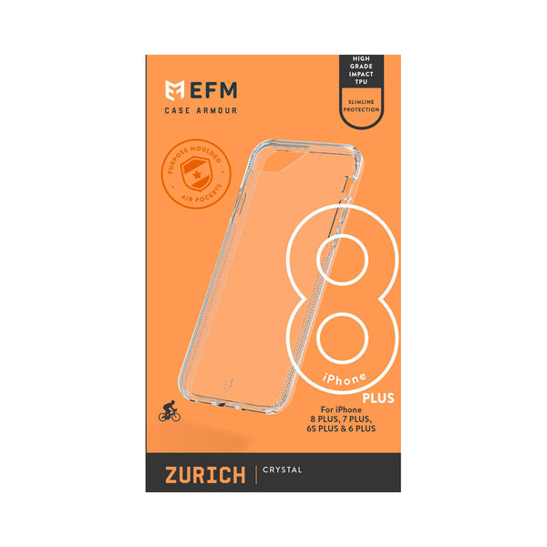 EFM Zurich Case Armour For iPhone 8 Plus/7 Plus/6s Plus/6 Plus-Crystal