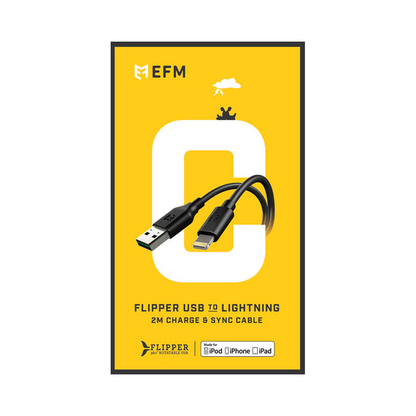 EFM Lightning Cable MFi Approved-Black