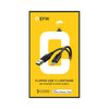 EFM Lightning Cable MFi Approved-Black