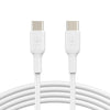 Belkin BoostCharge USB-C to USB-C Cable Universally compatible - White