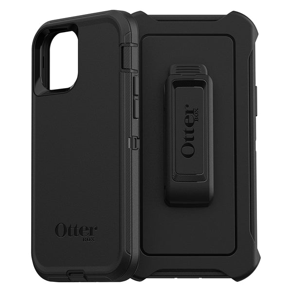 OtterBox Defender Series Case For iPhone 12/12 Pro 6.1" Black-Black